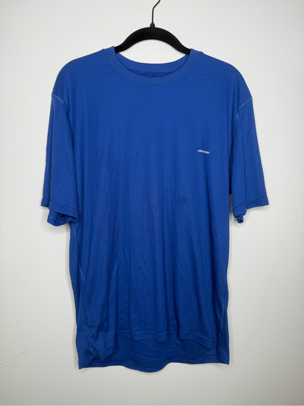 Patagonia Men's Royal Blue Short Sleeve Crew Tee